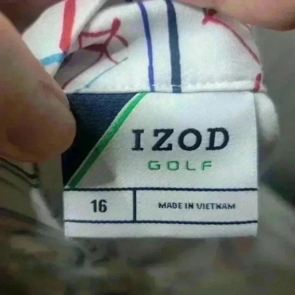 IZOD gold skort size 16. 92%poly 8% spandex - Picture 7 of 7